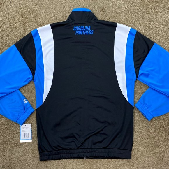 CAROLINA PANTHERS NFL STARTER Starter Track Jacket M L XL 2X - Picture 8 of 8